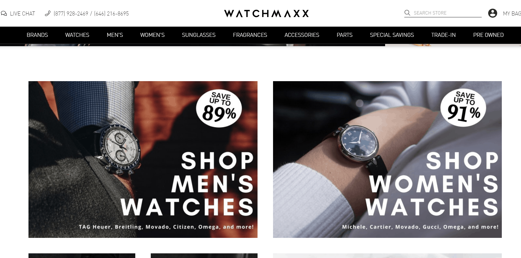 Watchmaxx折扣代碼2024-watchmaxx美國官網現有精選手表飾品等低至0.9折促銷美境免郵